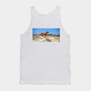 Wild Horses at Cumberland Island National Seashore Tank Top